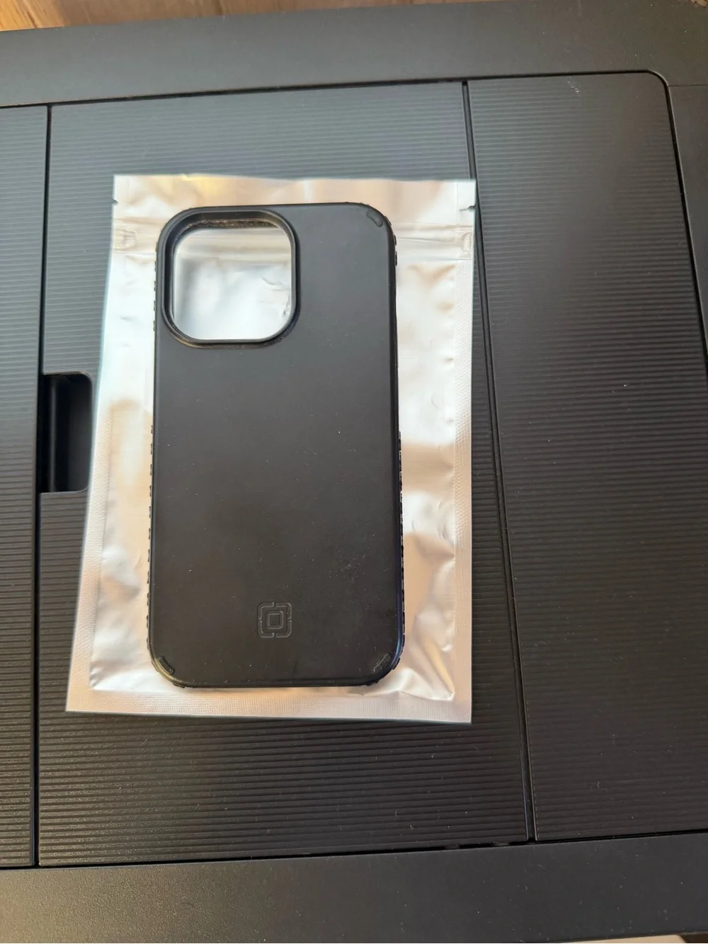 Incipio Black Protective Iphone 15 Case with Raised Button Covers